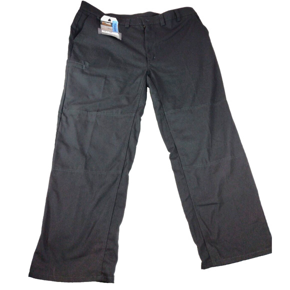 Wrangler Double Knee Utility Workwear Pants Dark Gray 46 x 32 New‎ - Picture 1 of 16